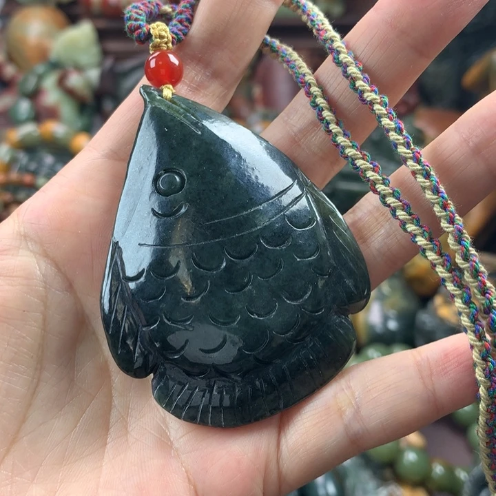 岫岩河磨玉（透闪石质玉）把件未镶嵌