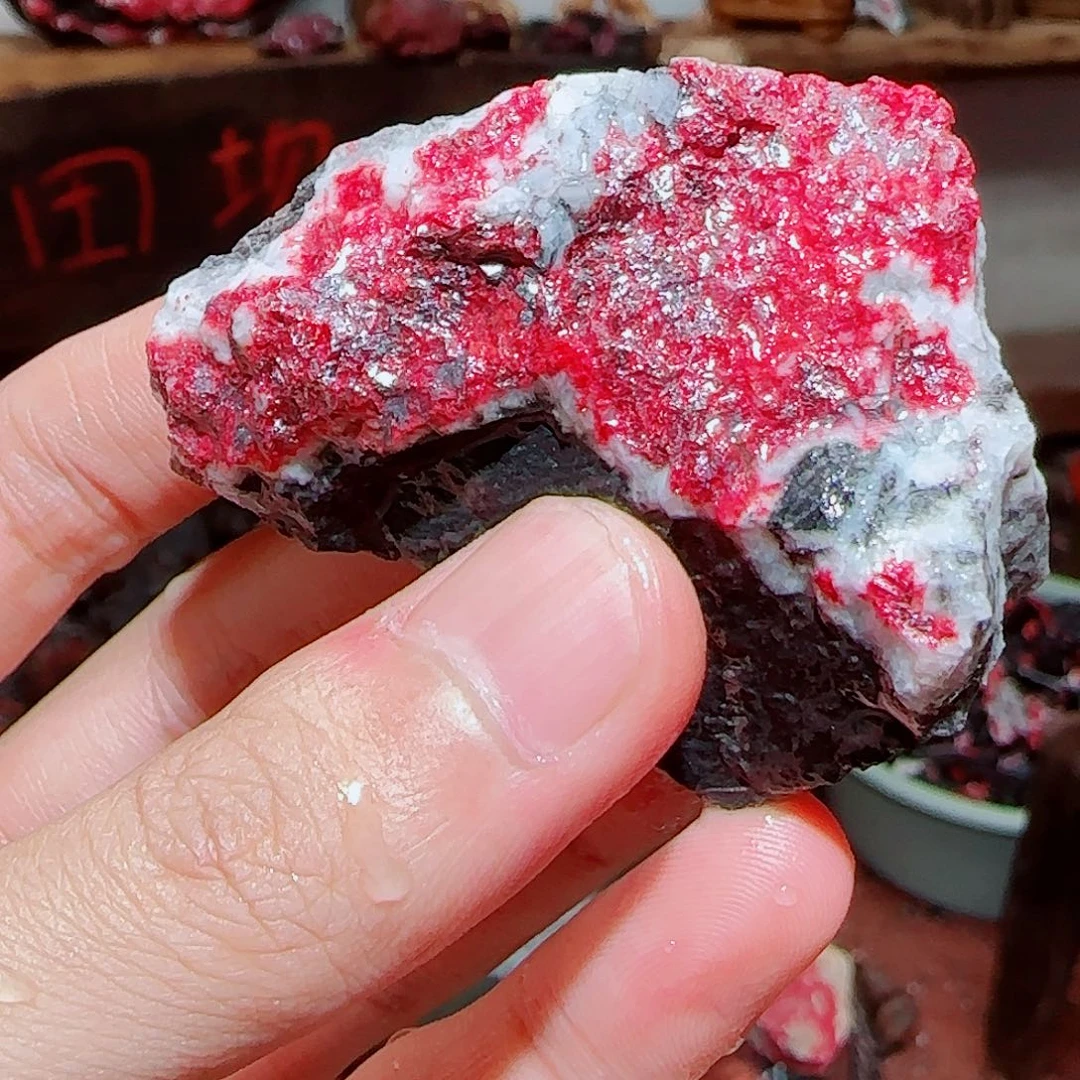 天然辰砂朱砂原矿石14