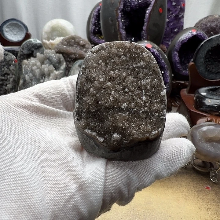 水晶珠宝半成品未镶嵌晶镇摆件1