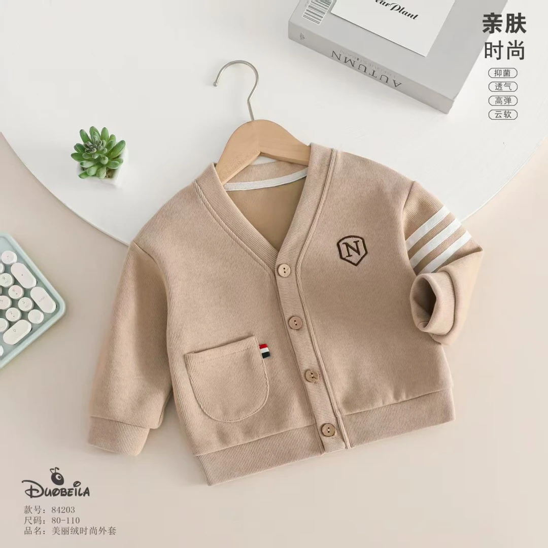 美丽绒时尚外套春秋装