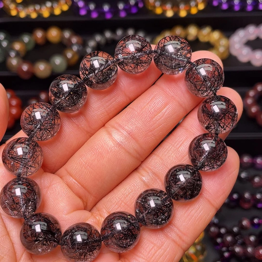 未镶嵌手链水晶毕业级蕾丝黑发晶