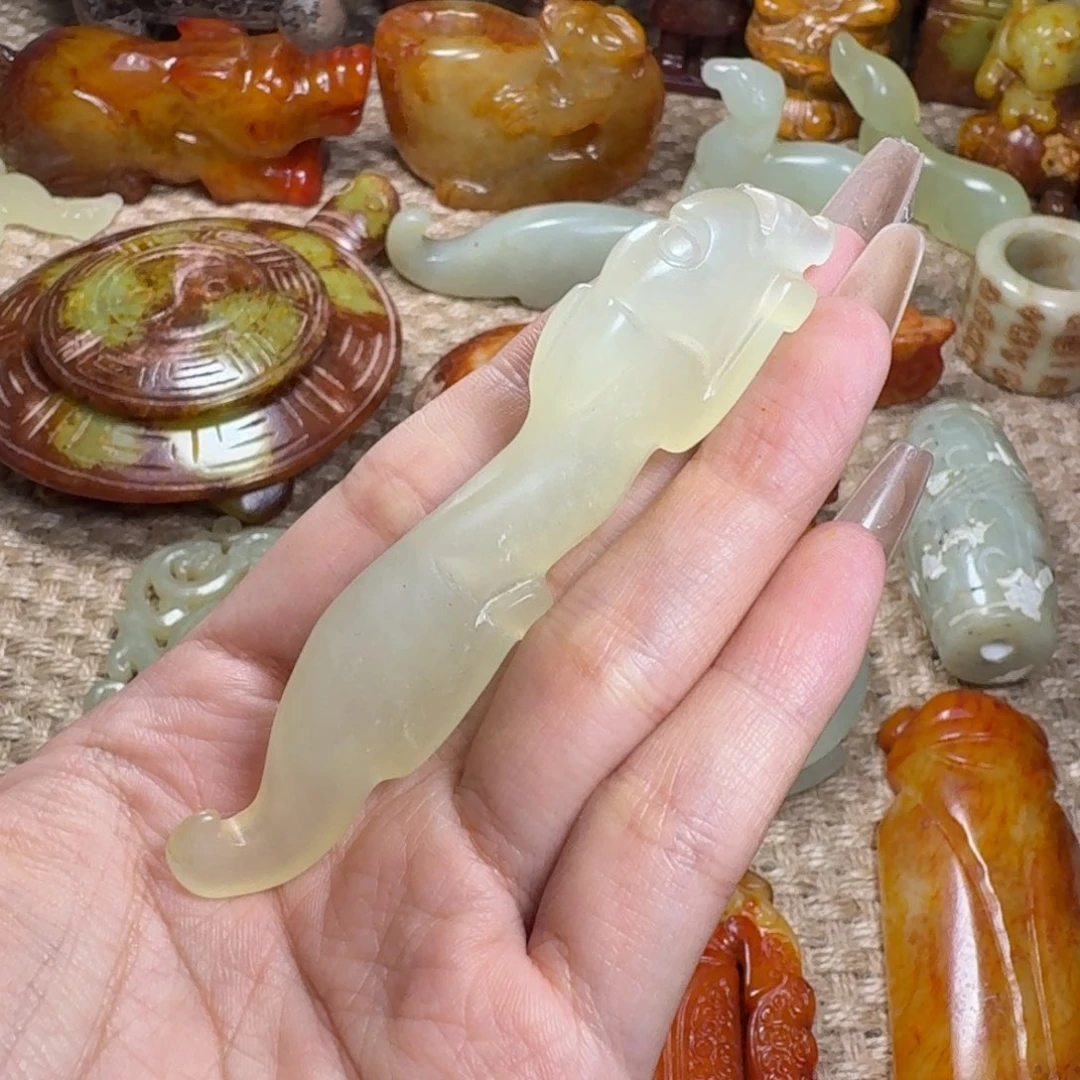 白玉菩提吊坠挂件