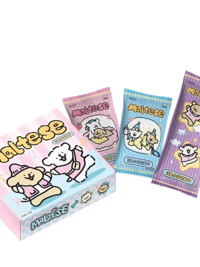 【叶子PK】线条小狗等多IP 收藏卡牌盲盒