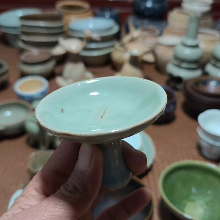 子*龙泉窑小盘子一个全品