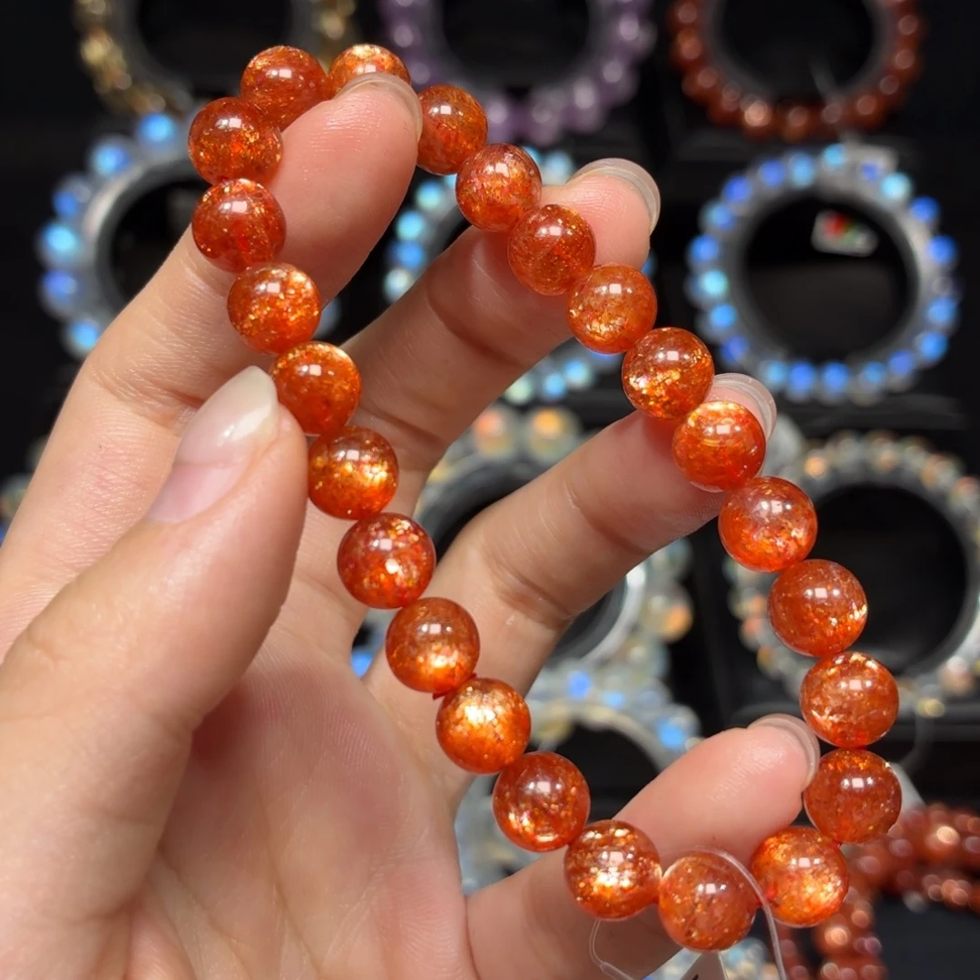 手链日光石未镶嵌Y115#7.8mm