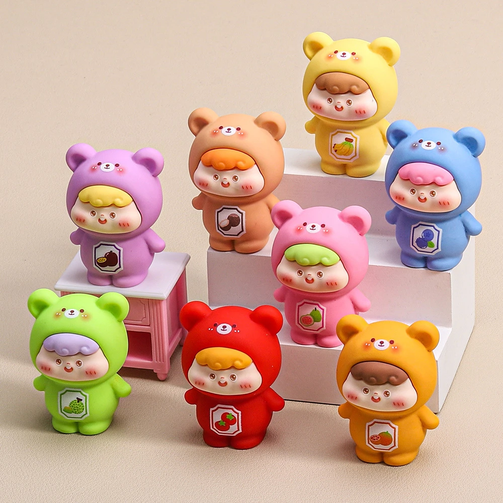 「果味小熊崽崽」小摆件
