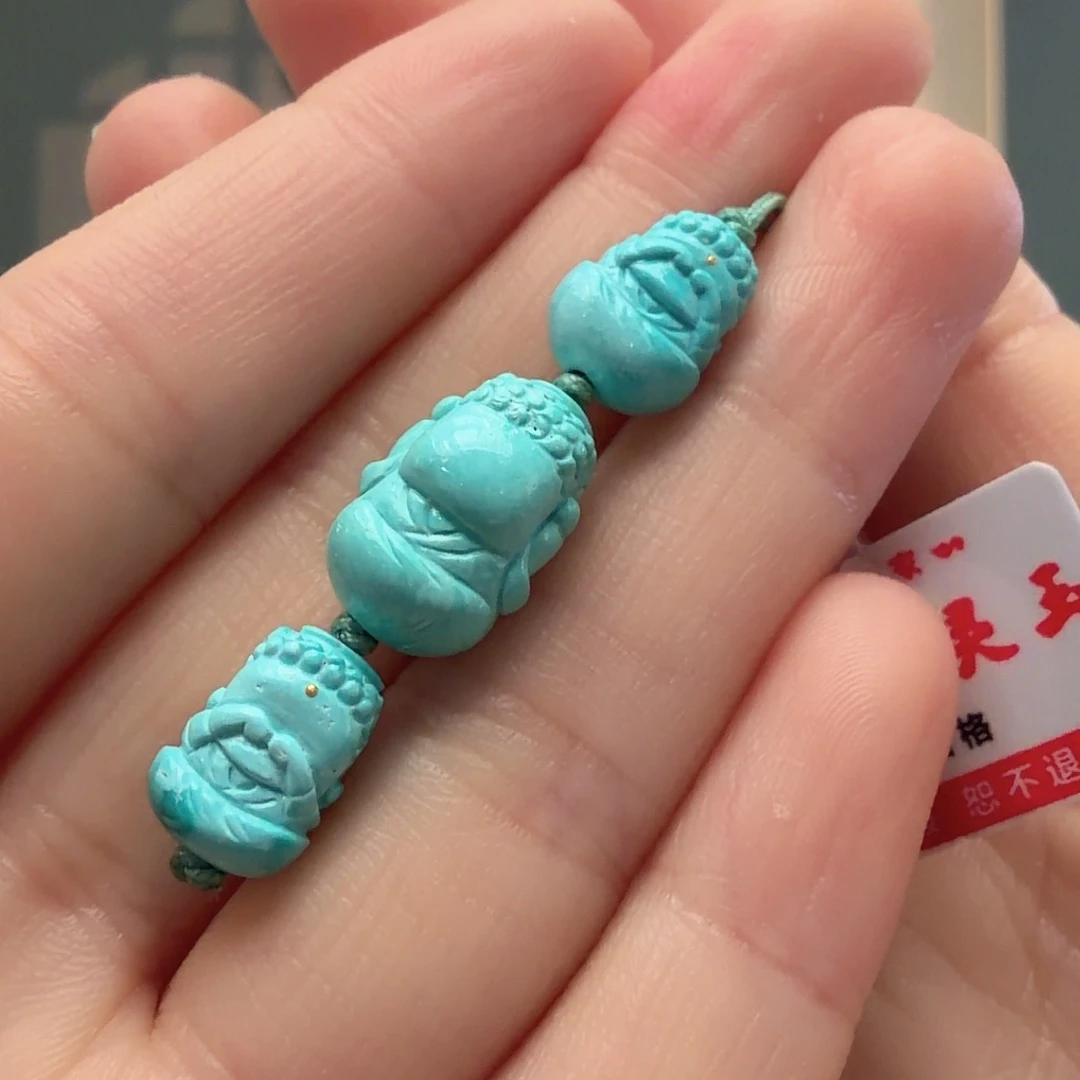 绿松石未镶嵌颈饰