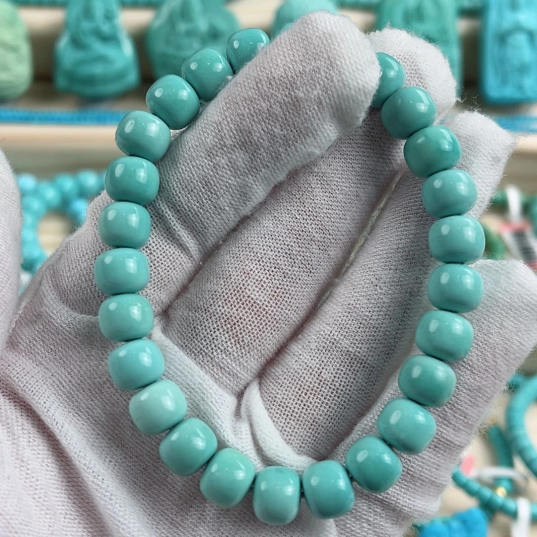 未镶嵌绿松石尺寸8.6mm