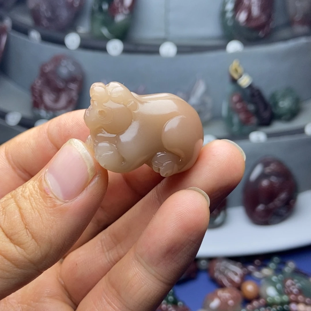 玛瑙/玉髓未镶嵌颈饰