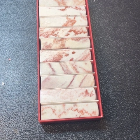 辽宁石印石老*1.5*6.3素章一组十枚