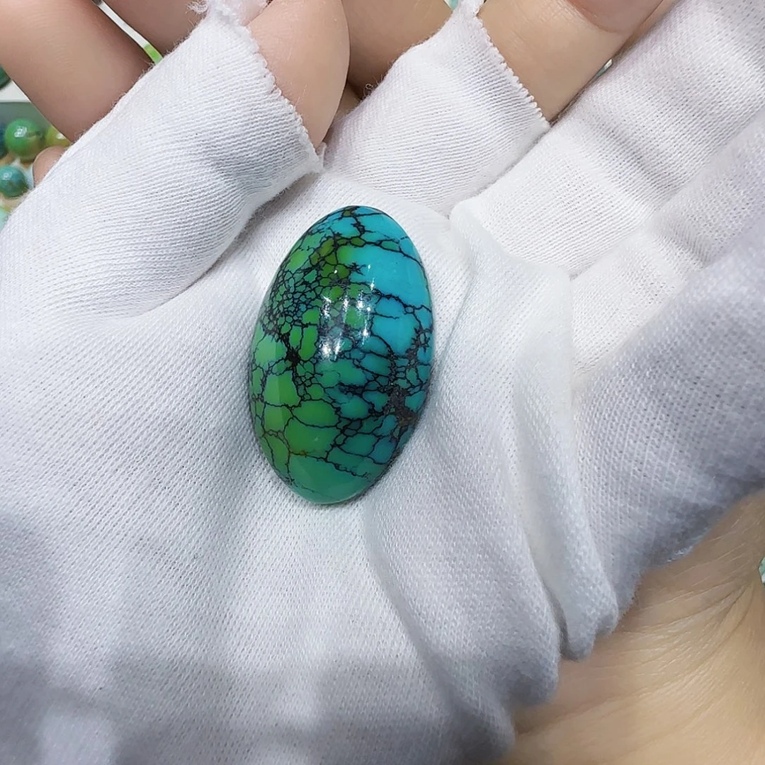 绿松石未镶嵌珠宝半成品