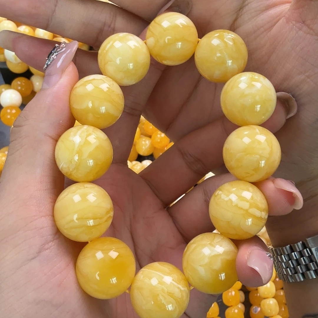 新***量蜜蜡未镶嵌珠宝奇石