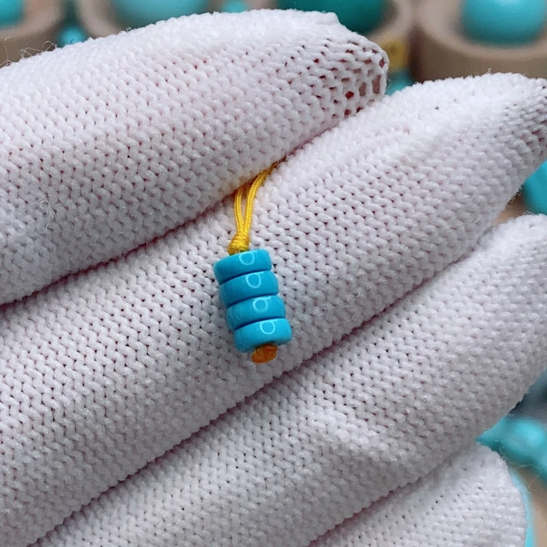 绿松石未镶嵌珠宝奇石4.7mm