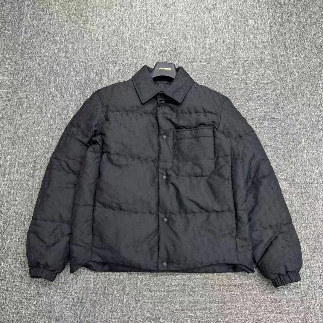 99新 DIOR/迪奥 暗纹满印老花鹅绒羽绒服/48码/20016