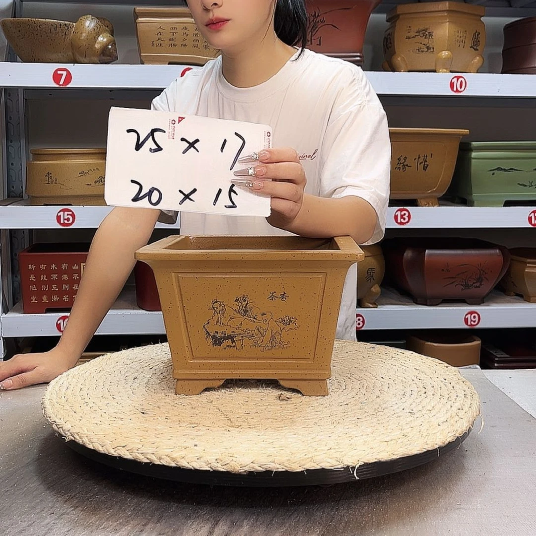 紫砂花盆紫砂花盆