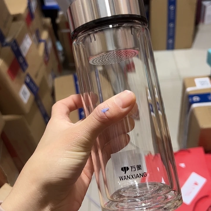 万象时空知了v929玻璃杯430430➕杯套