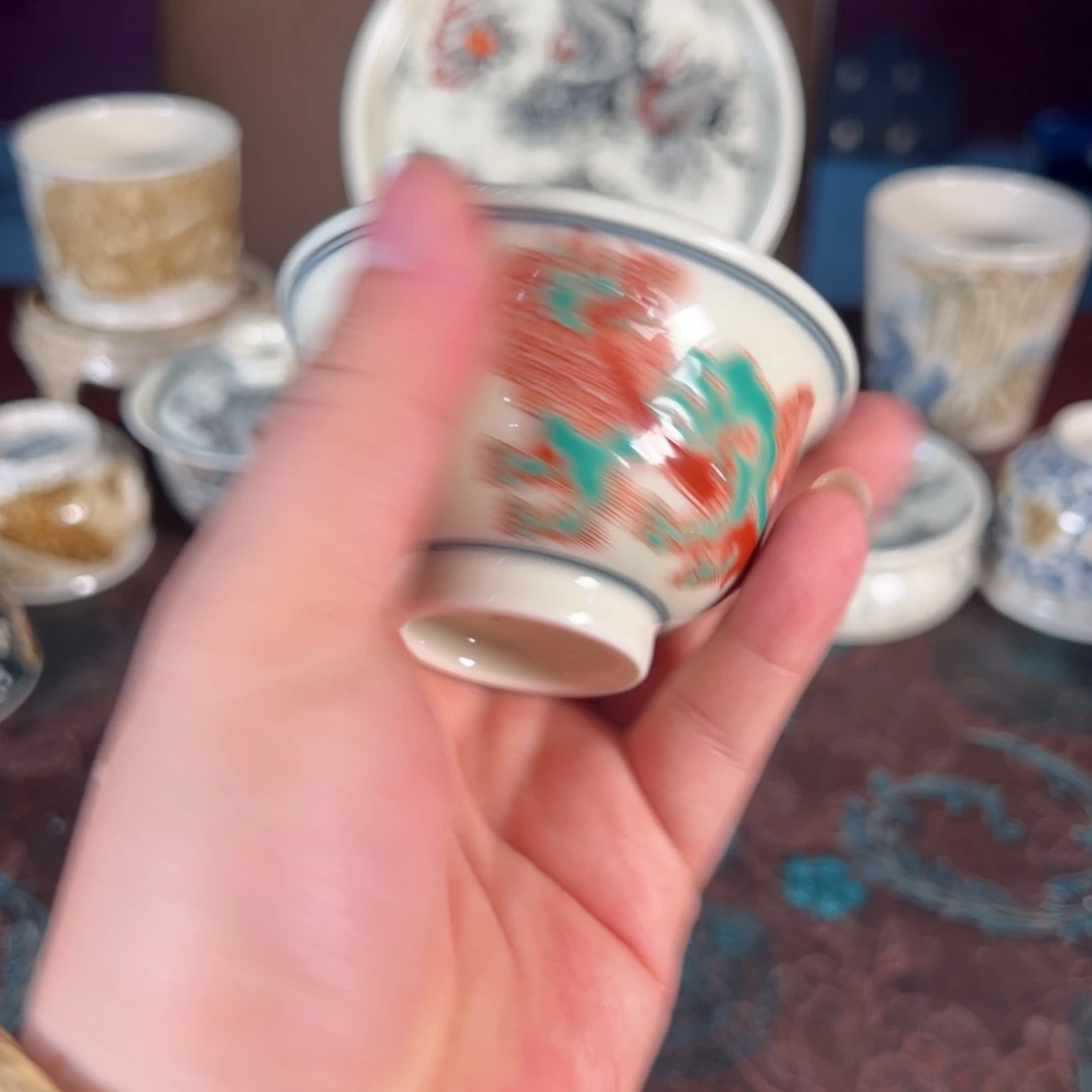 杯景德镇手绘陶瓷