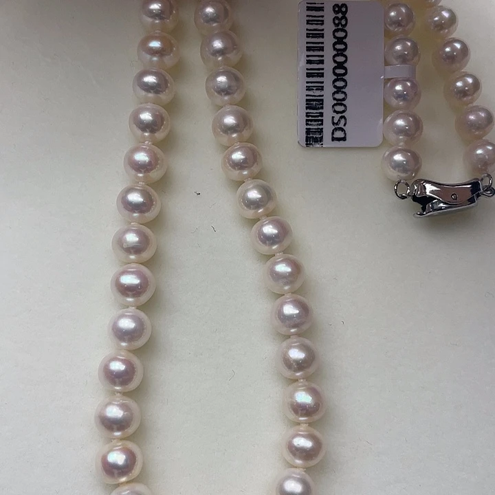 淡水珍珠未镶嵌颈饰卡7➕极光炫彩