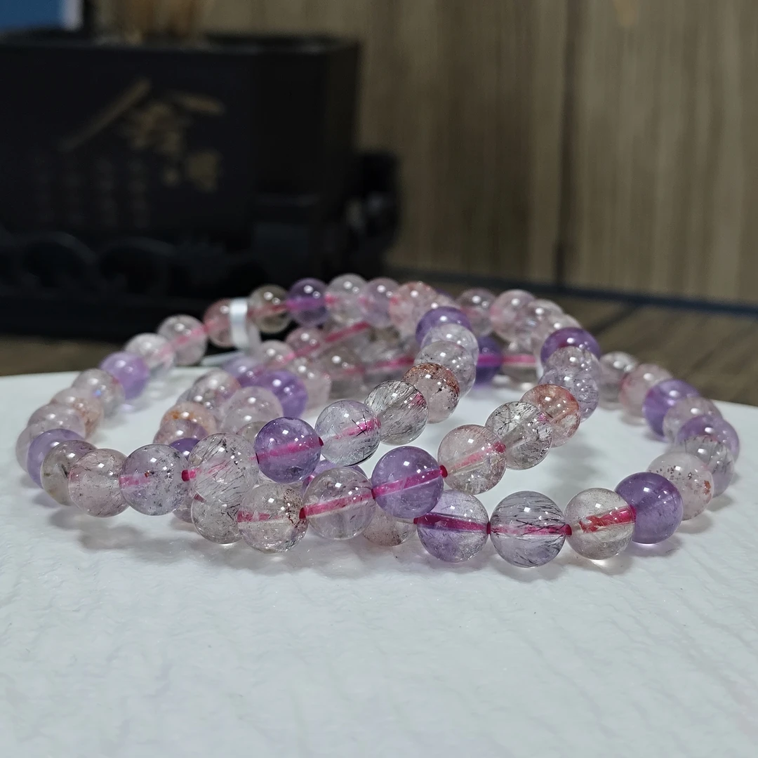【书记甄选】超七单圈手链 多样性发一件 约7mm 1843BB