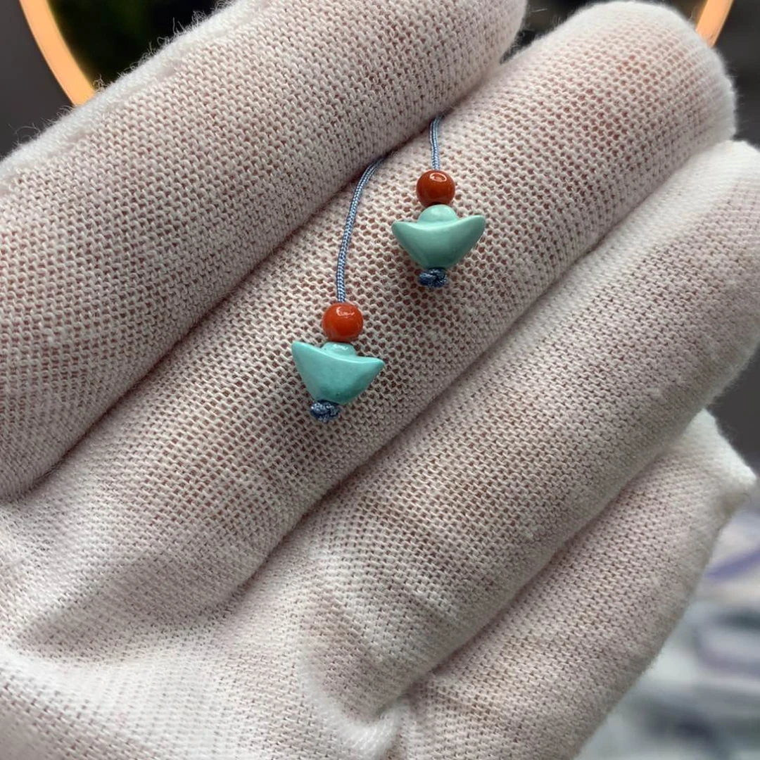 绿松石挂件未镶嵌