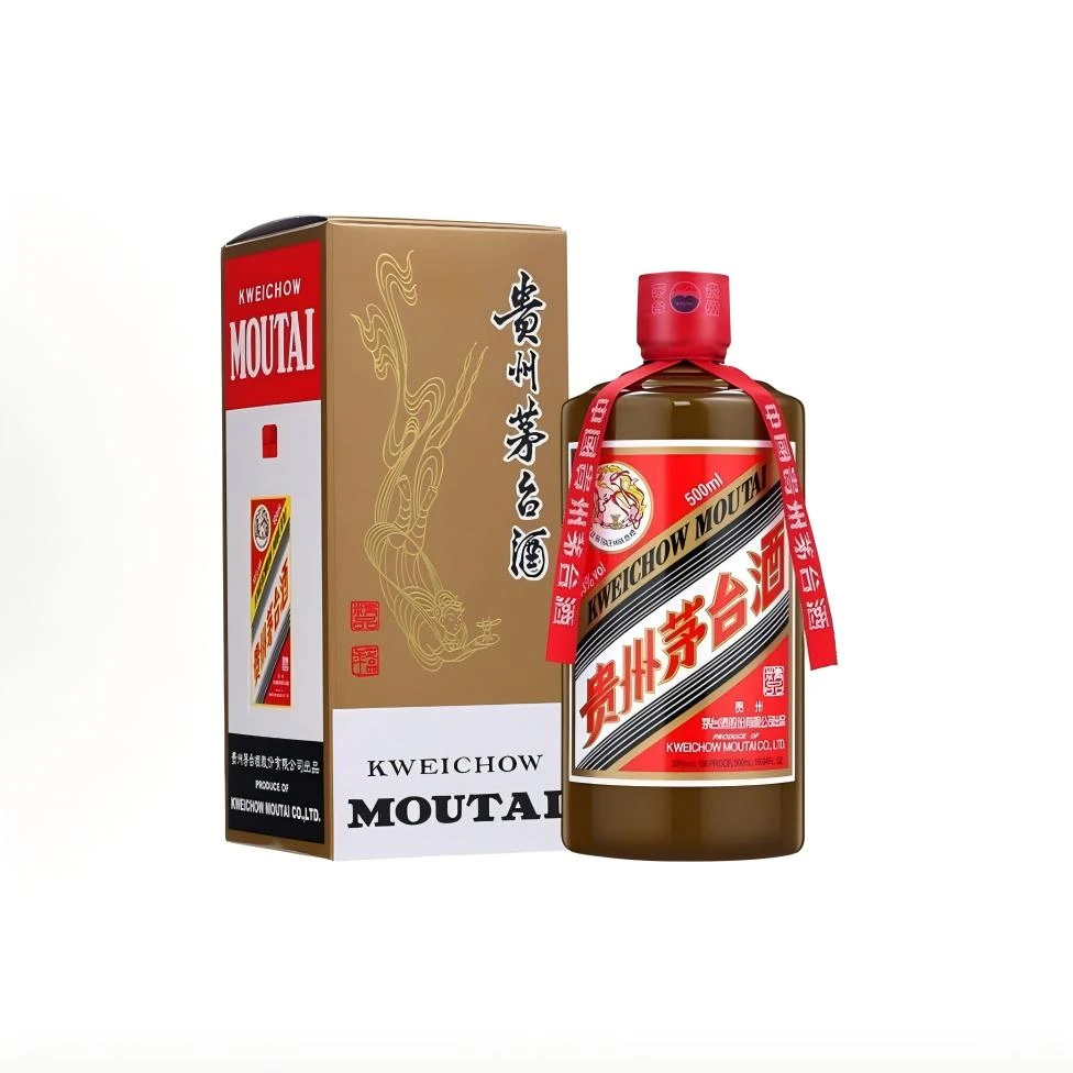 KWEICHOW MOUTAI/贵州茅台53度500ml 精品酱香型白酒年份随机53度