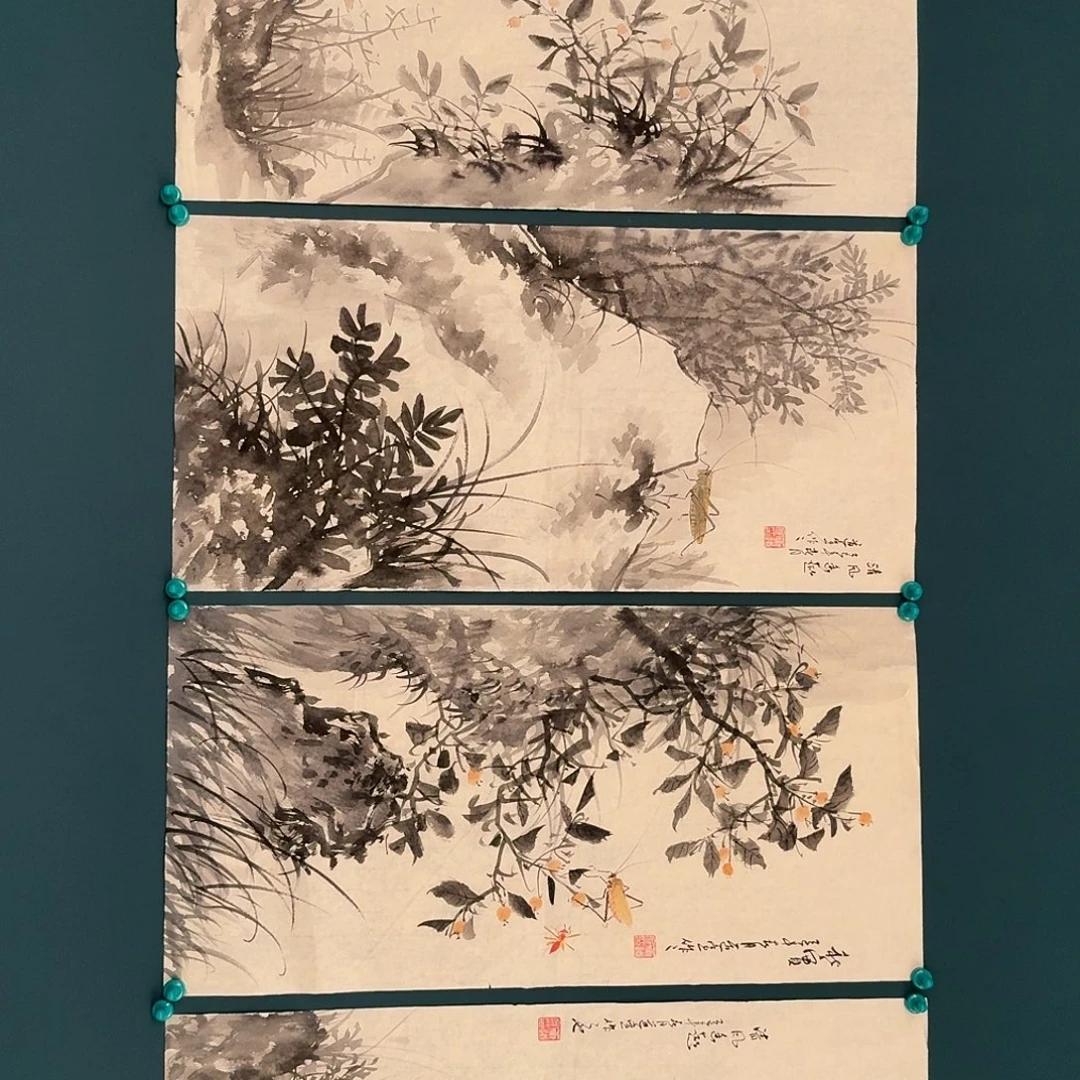 国画董老师的作品