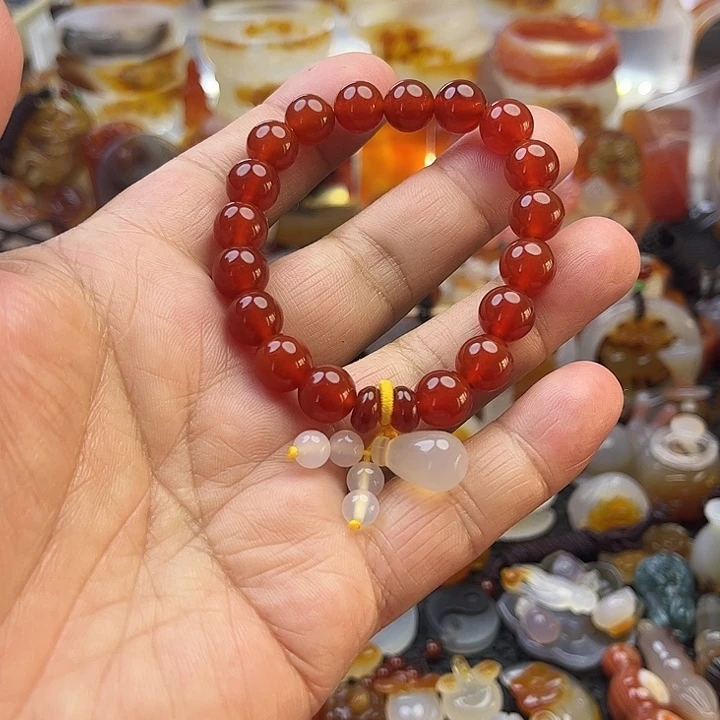 玛瑙/玉髓未镶嵌手链