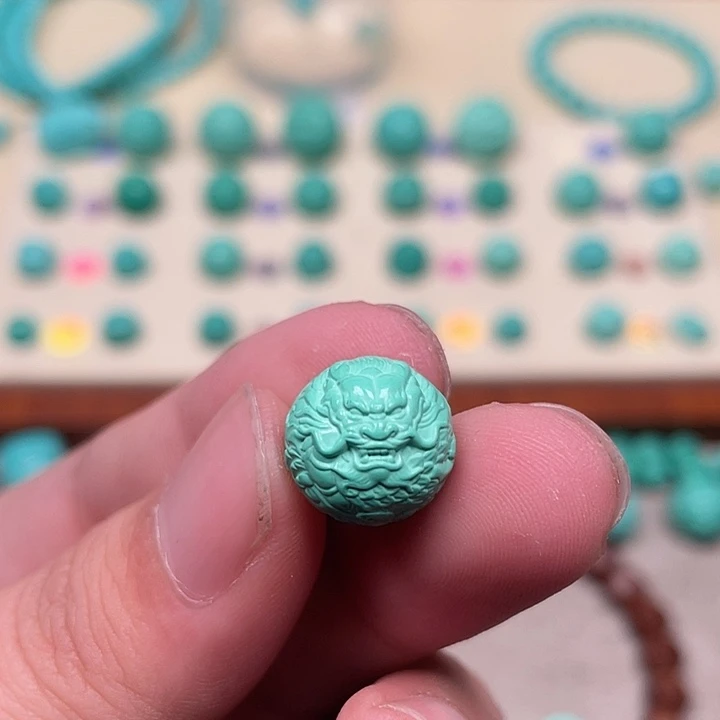 云见匠心手作雕刻配饰，尺寸12.8