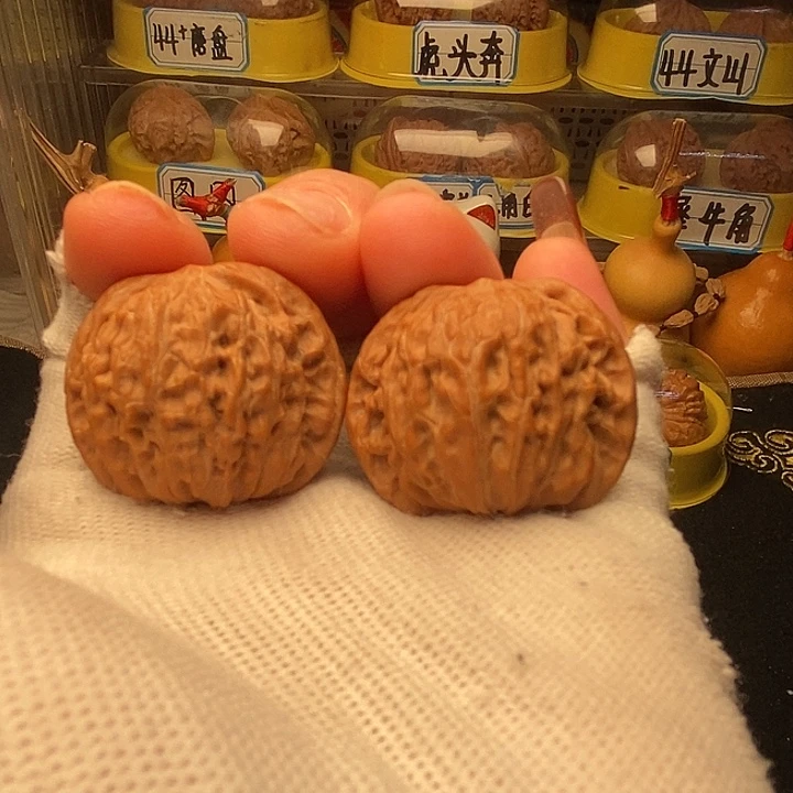 文玩核桃吊坠全品34磨盘文玩核桃把件