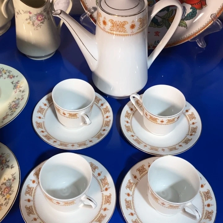 瓷片陶瓷品一厂茶具9头