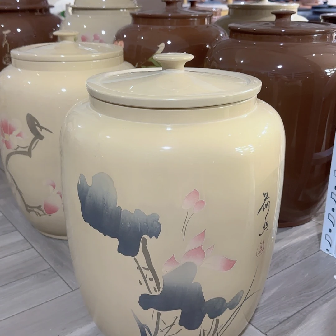 031建水紫陶20升水缸