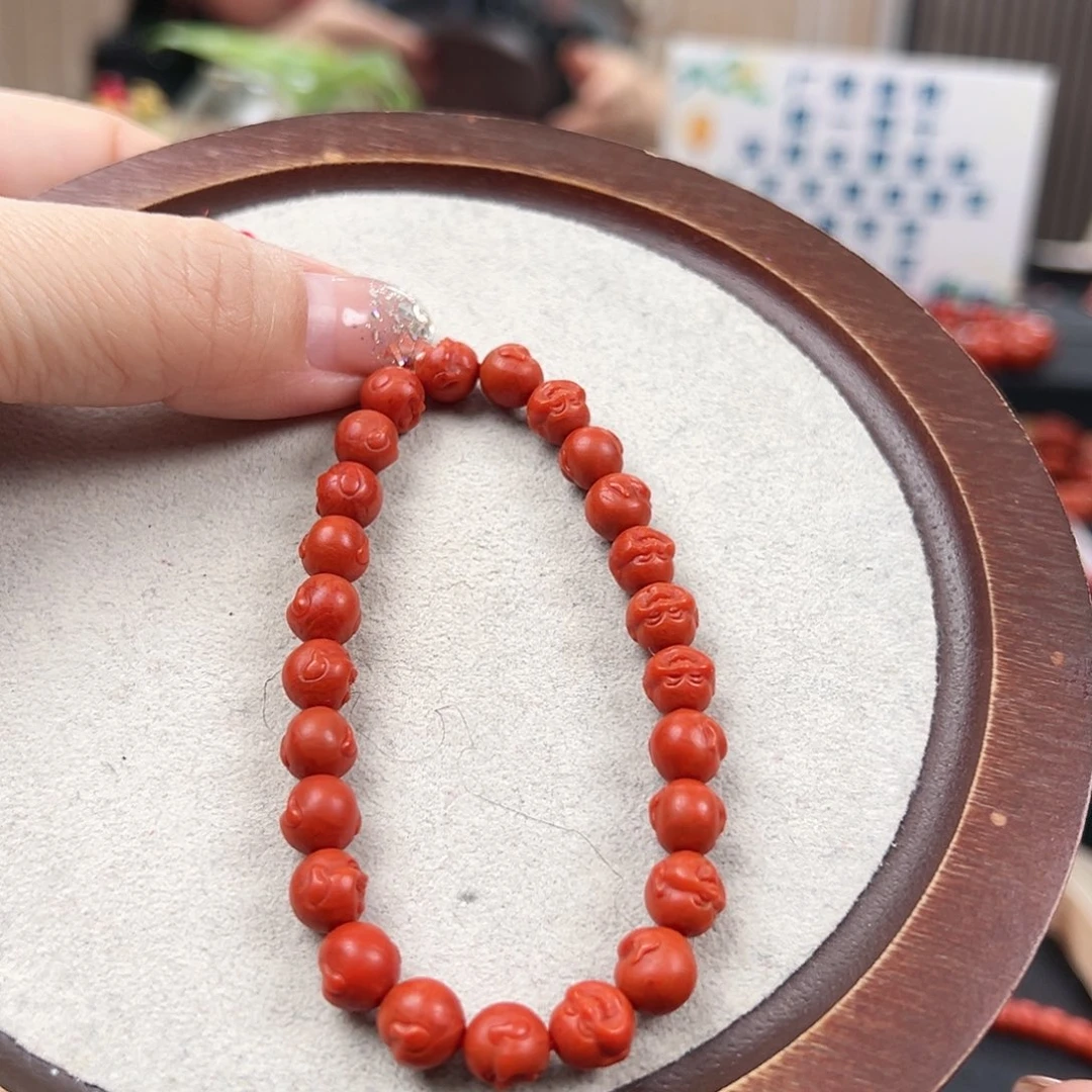 南红玛瑙未镶嵌手串