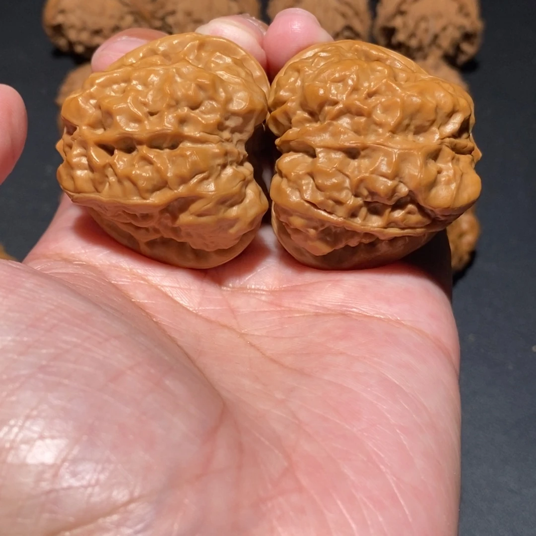 4***意把件文玩核桃蛤蟆41