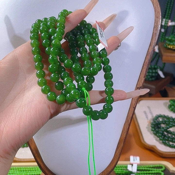 和田玉（碧玉）未镶嵌颈饰8