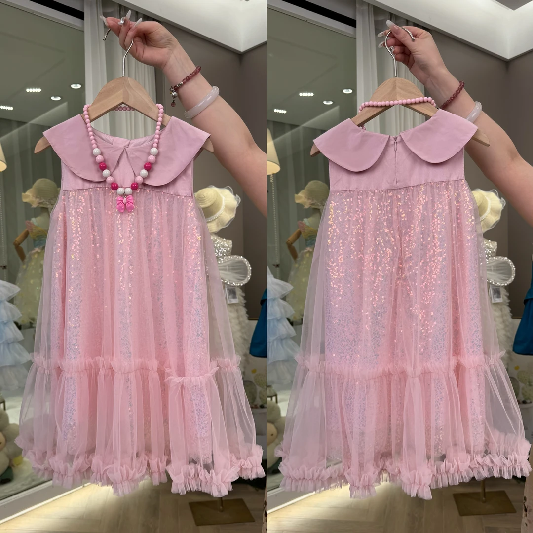 【AL】AYJ250066韩版儿童网纱礼服裙