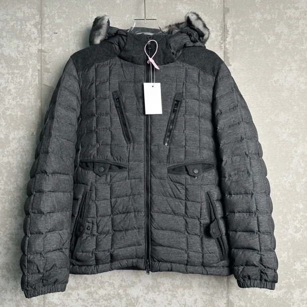 未使用 WE11 DONE 2*1/蒙口/Catoblep黑标毛领羽绒服/12731