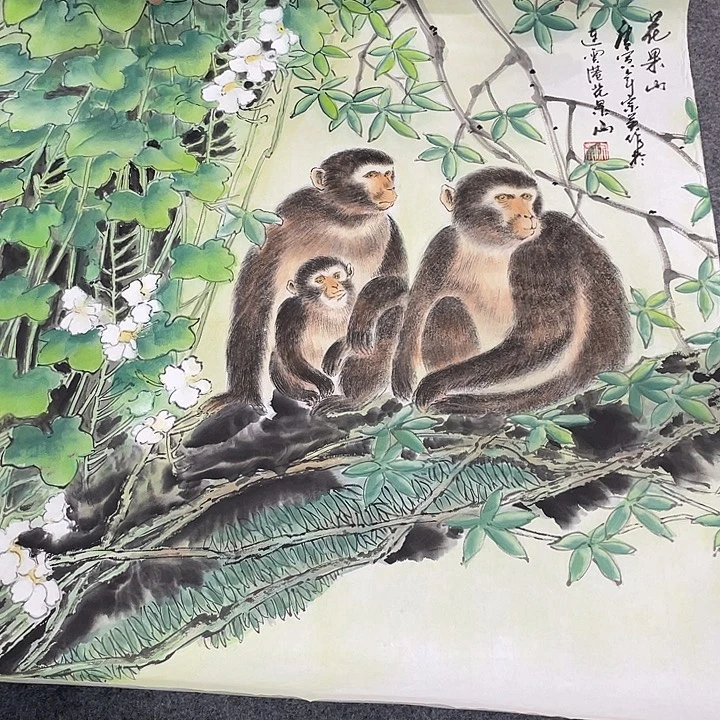 国画今天早上国画作品欣赏