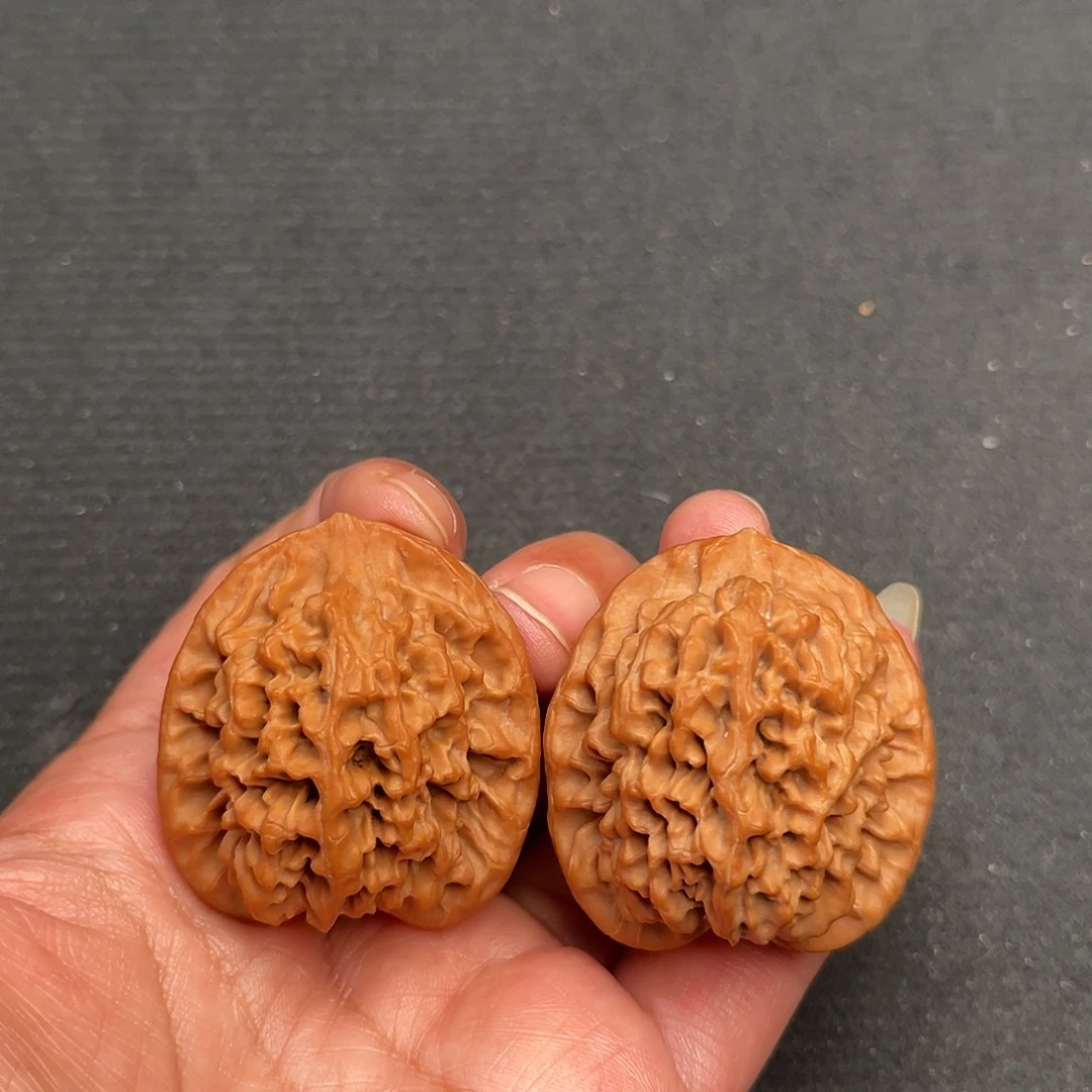 把件桃核38×38全品头茬秦闷狮子头A465