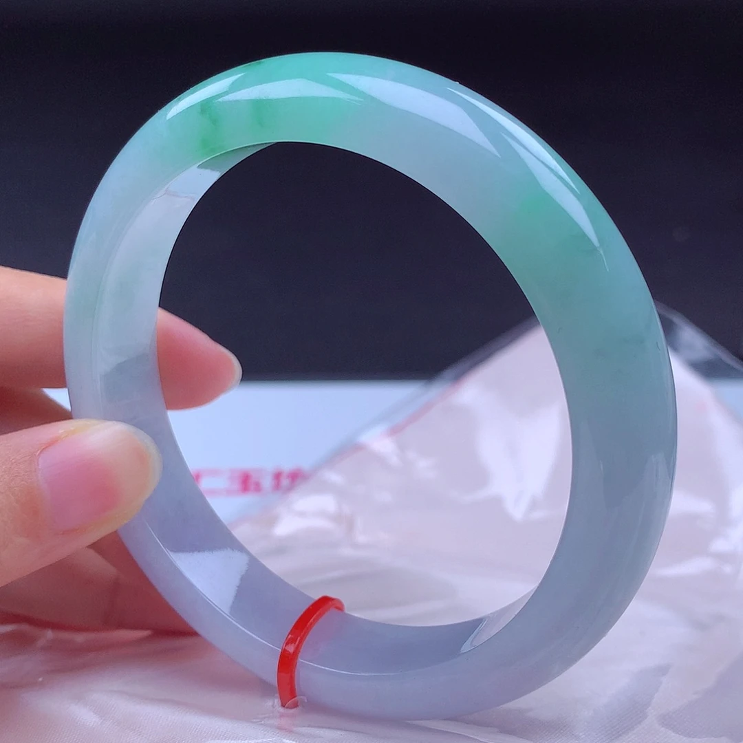 翡翠未镶嵌手镯手镯002040