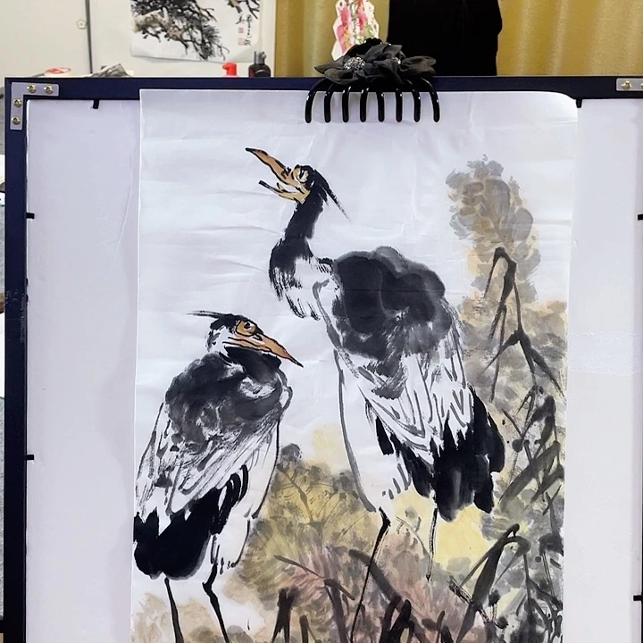 国画张圣敏先生纯手绘画手绘作品
