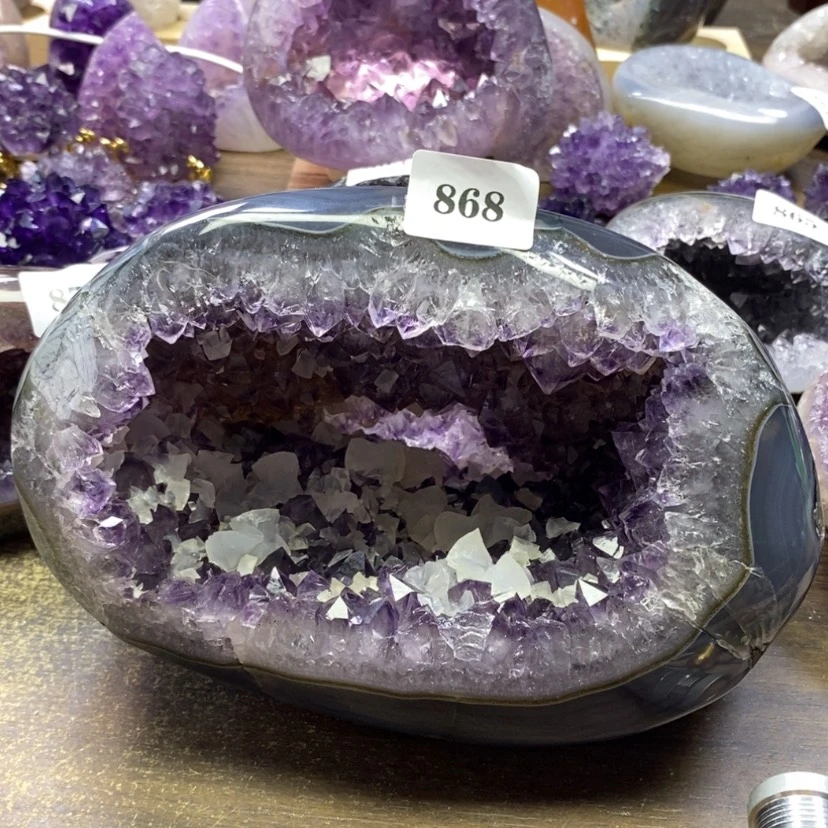 【闪购商品】未镶嵌紫晶大型摆件（非配饰）林