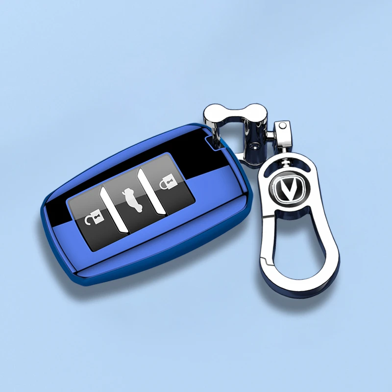 长安汽车钥匙套cs75/cs55逸动dt/cs35锐程CC/悦翔v7睿骋cc全包壳