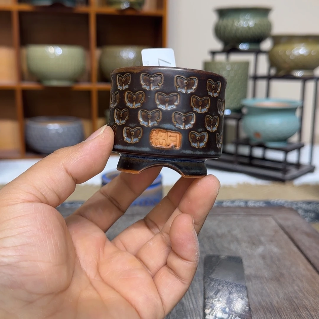 手工花盆 007 内口口径 5.5 cm