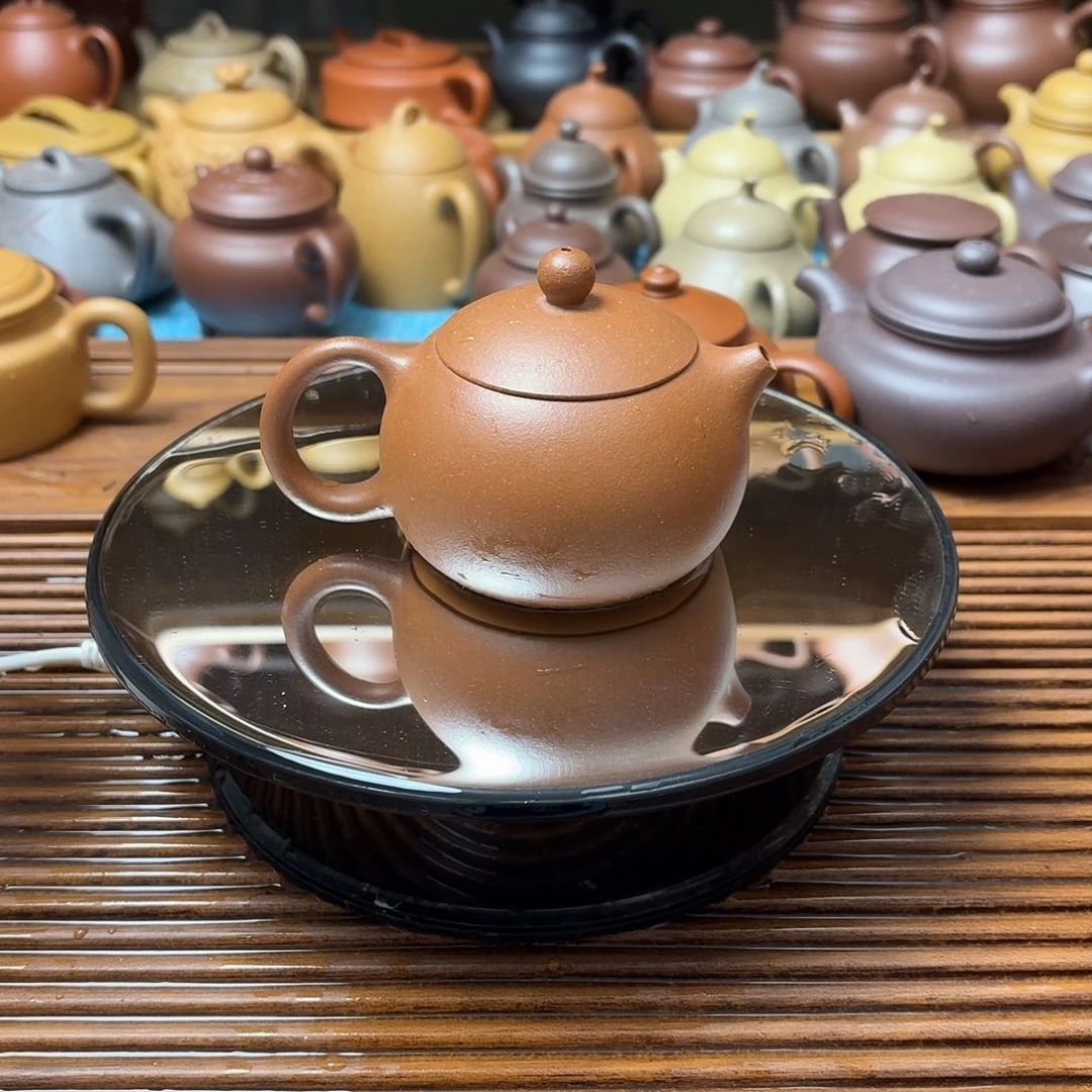 茶壶紫砂半手工制作