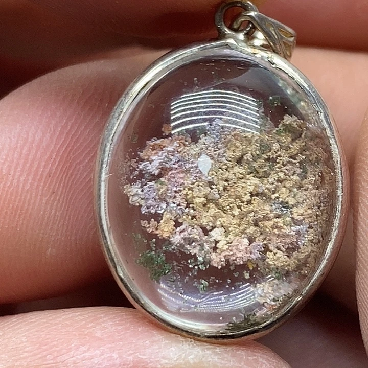 水晶珠宝半成品银S925镶嵌