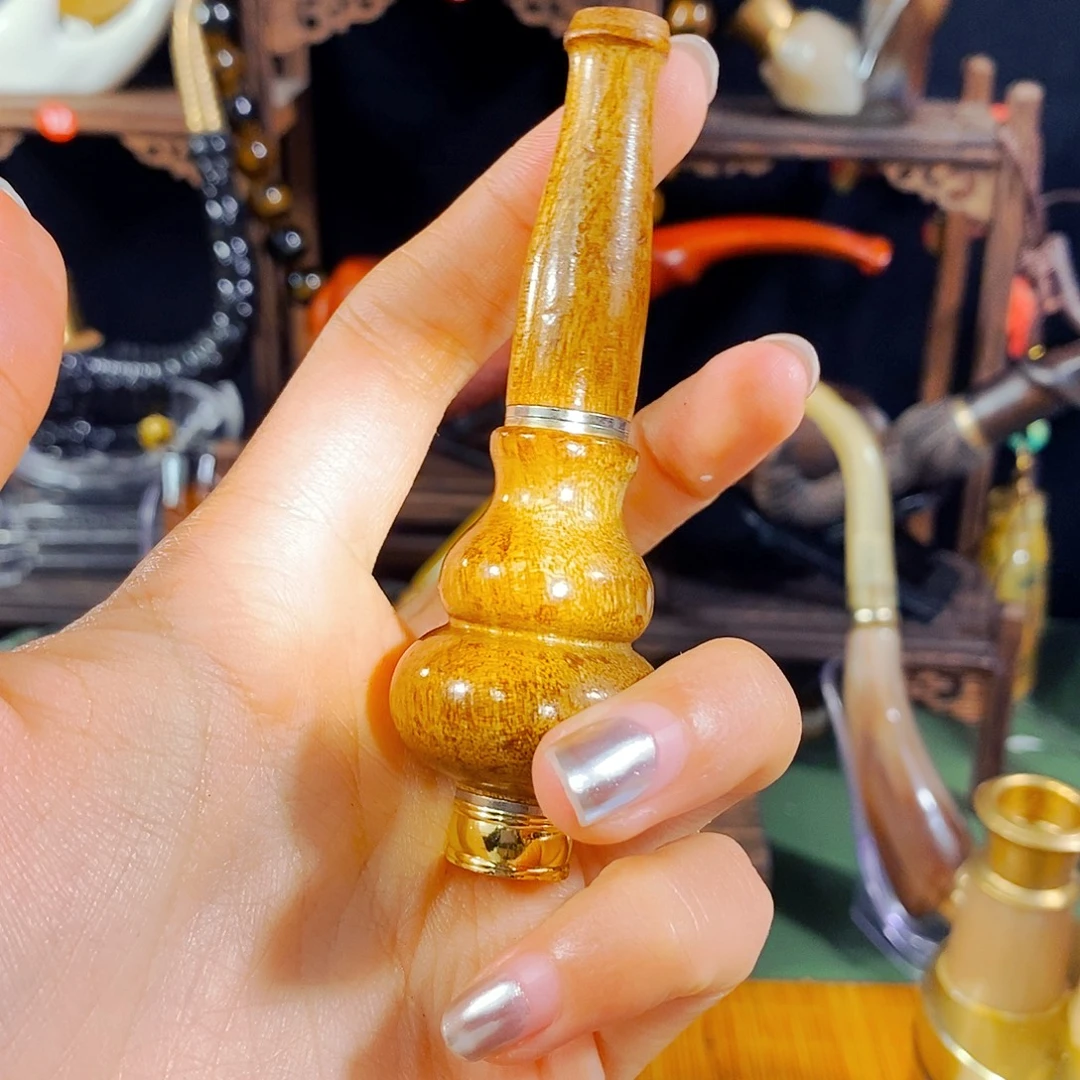 金丝楠木烟斗烟嘴