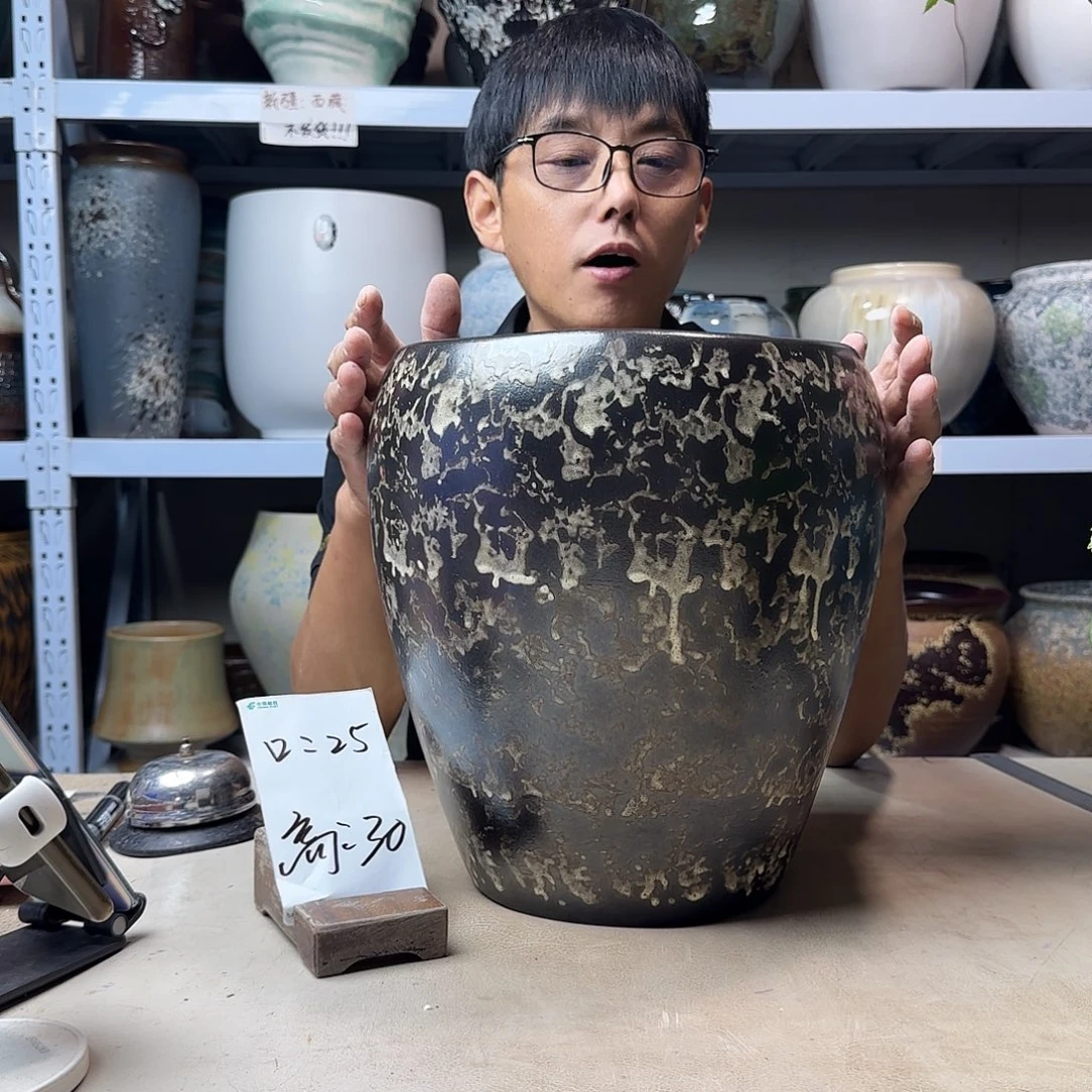 25@30 紫砂花盆尺寸
