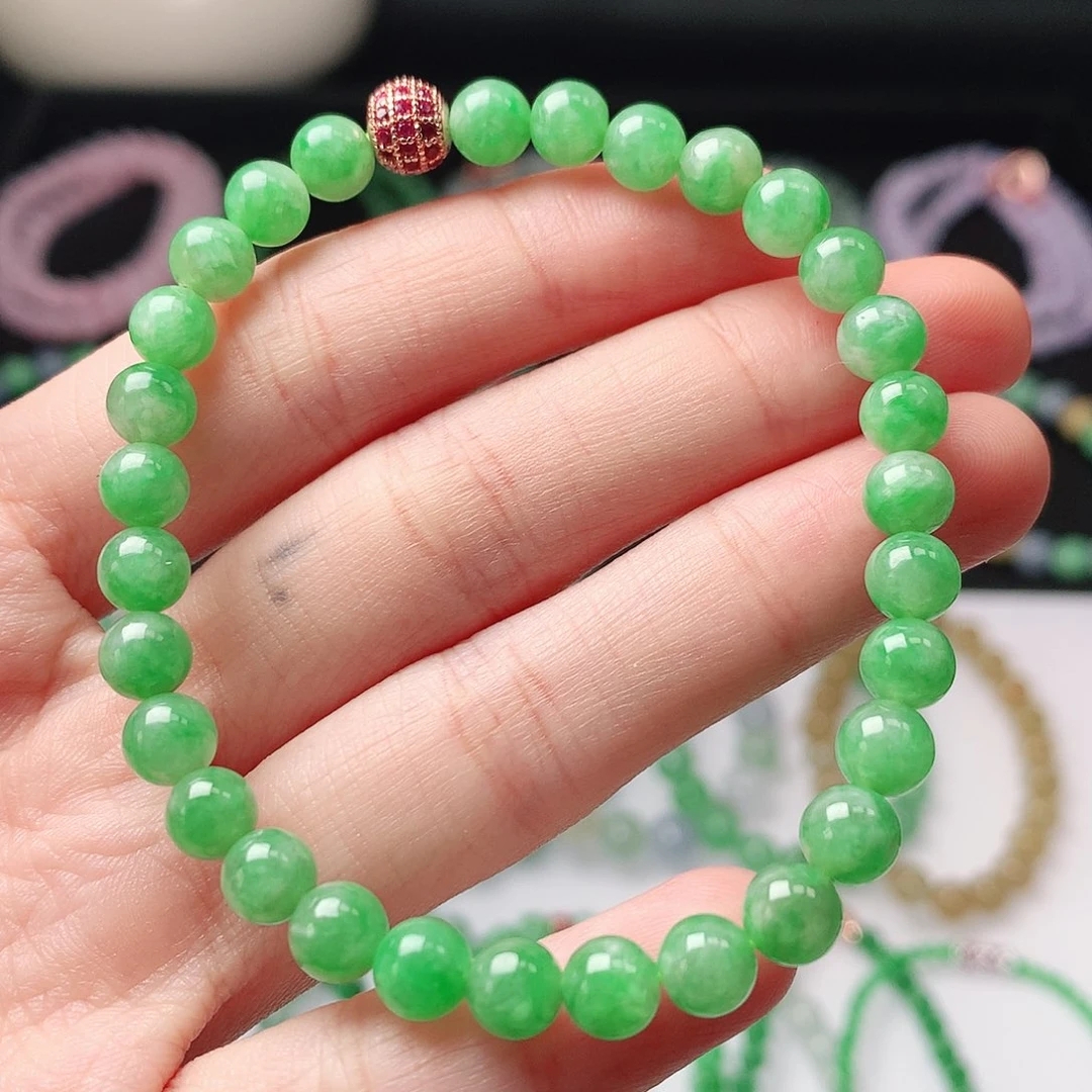 翡翠未镶嵌手链翡翠