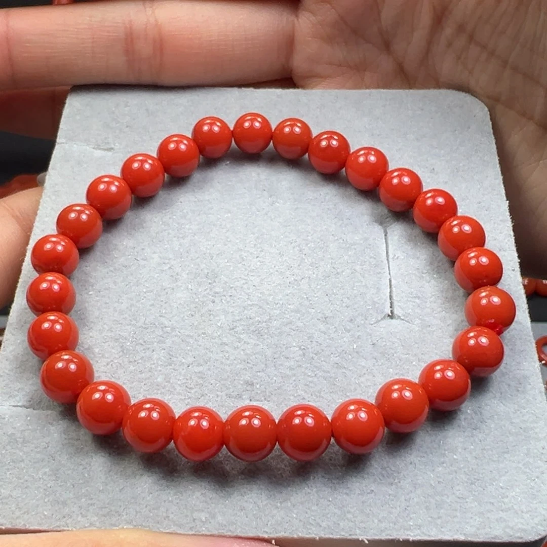 南红玛瑙未镶嵌手串