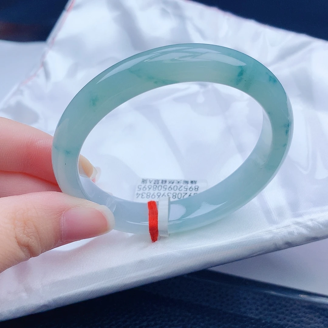 翡翠未镶嵌手镯缅甸天然翡翠a货手镯